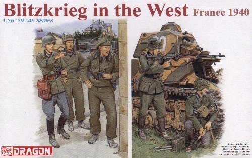BLITZKRIEG IN THE WEST FRANCE 1940 - 1/35 DML Dragon 6347