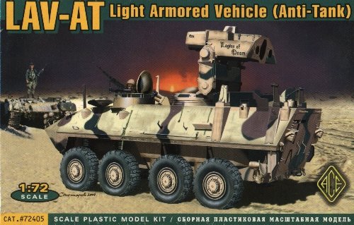 LAV-AT LIGHT ARMORED VEHICLE ANTI-TANK - 1/72 ACE 72405