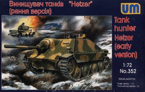 HETZER EARLY VERSION - 1/72 UM UniModels 352