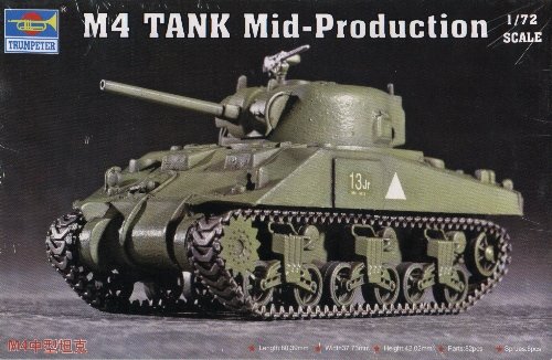 M4 SHERMAN MID PRODUCTION - 1/72 Trumpeter 7223