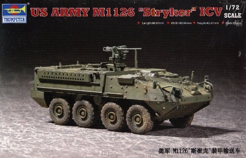 U.S. ARMY M1126 STRYKER ICV - 1/72 Trumpeter 7255