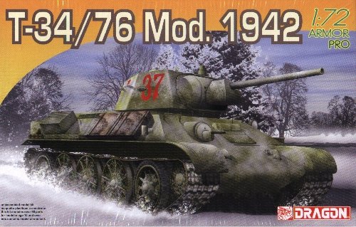 T-34/76 Model 1942 - 1/72 DML Dragon 7266