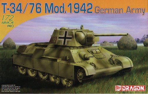 T-34/76 Model 1942 GERMAN ARMY - 1/72 DML Dragon 7268