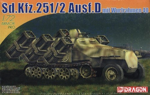 SdKfz 251/2 AUSF D mit WURFRAHMEN 40 - 1/72 DML Dragon 7310