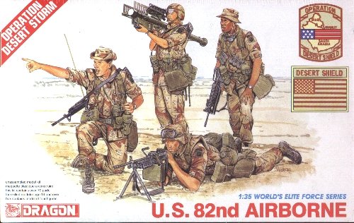 U.S. 82nd AIRBORNE - 1/35 DML Dragon 3006