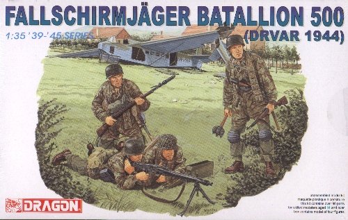 FALLSCHIRMJAGER BATALLION 500 DRVAR 1944 - 1/35 DML Dragon 6145