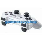 PS3 DUAL SHOCK 3 WIRELESS CONTROLLER WHITE SIXAXIS RUMBLE!!