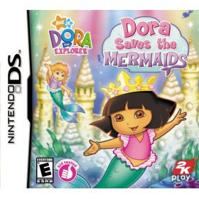PS2 Dora the Explorer- Saves the Mermaids