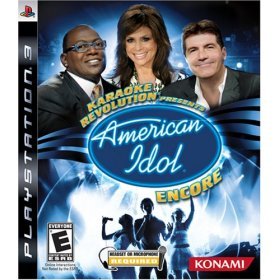PS3 Karaoke Revolution Presents- American Idol Encore BUNDLE