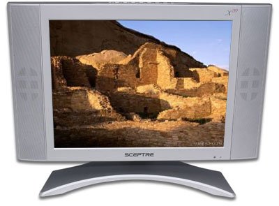 Sceptre 20sv-gecko 20-inch 800 X 600 Silver Lcd Tv With Speakers