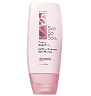 Avon SKIN SO SOFT Soft & Sensual Creamy Body Wash - Floral Scent