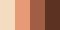 Avon TRUE COLOR Eyeshadow Quad - Sandy Corals