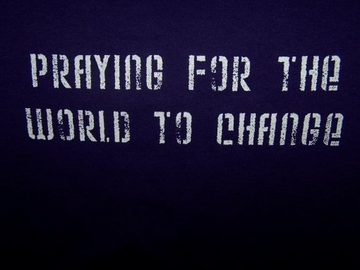 pray4change shirt