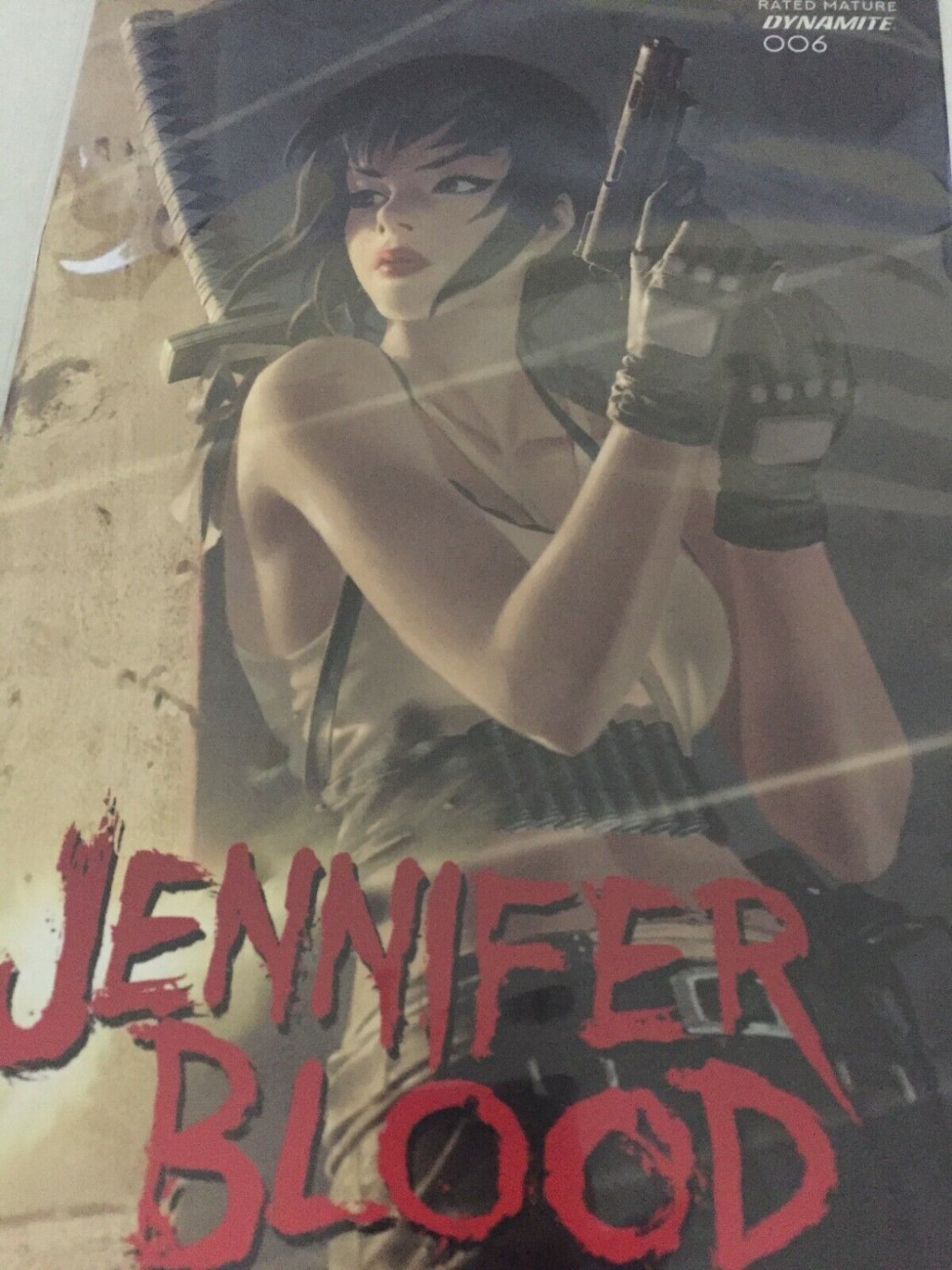 2022 Dynamite Comics Jennifer Blood Comic Book Jung Geun Yoon Variant 6