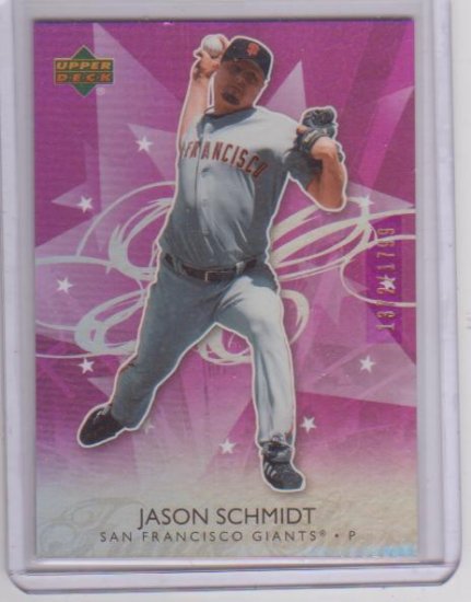 JASON SCHMIDT 2006 UD FUTURE STARS PURPLE