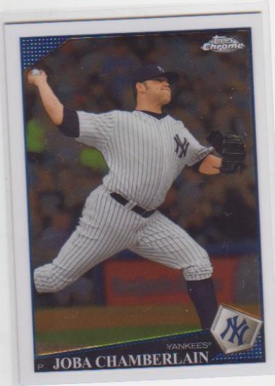 JOBA CHAMBERLAIN 2009 TOPPS CHROME #138 YANKEES
