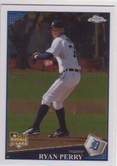 RYAN PERRY 2009 TOPPS CHROME RC #191