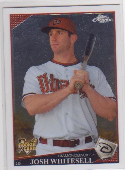 JOSH WHITESELL 2009 TOPPS CHROME RC #188