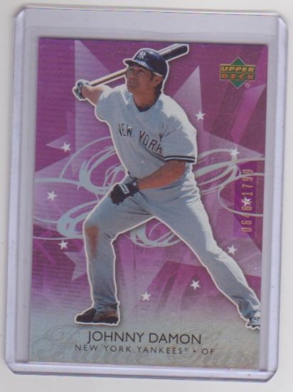 JOHNNY DAMON 2006 UD FUTURE STARS PURPLE #45