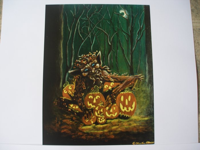 Halloween Art Print