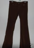 Womens Brown Juicy Couture Pants sz 29 VGC Flared