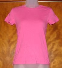 Womens Pink Gap T-Shirt sz Small VGC