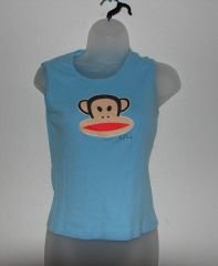 Womens/Juniors Paul Frank Julius & Friends Monkey Tank sz Small