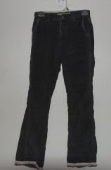 Womens/Jrs American Eagle Outfitters Gray Cords sz 0 w/trim