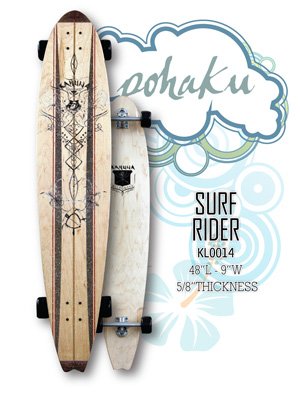 Longboard - Ki'i Pohaku Classic Surf Rider 48" Signature Series KL0014