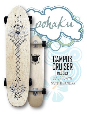 Longboard - Ki'i Pohaku Classic Campus Cruiser 35" Signature Series KL0013