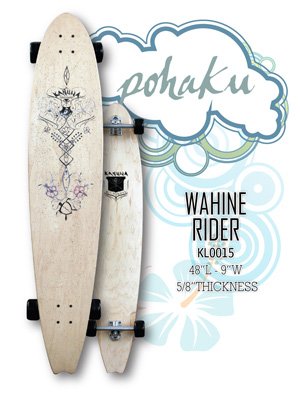 Longboard - Ki'i Pohaku Classic Wahine Rider 48" Signature Series KL0015
