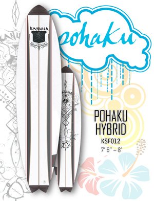 Surfboard - Pohaku Hybrid KSF012