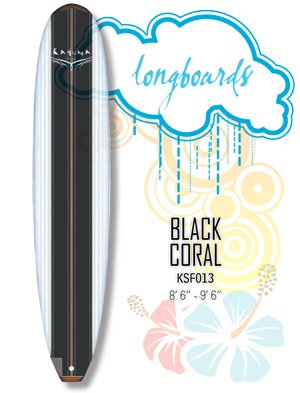 Surfboard - Black Coral ***NEW*** KSF013