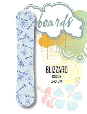 Snowboard - 140cm Blizzard by Kahuna Creations