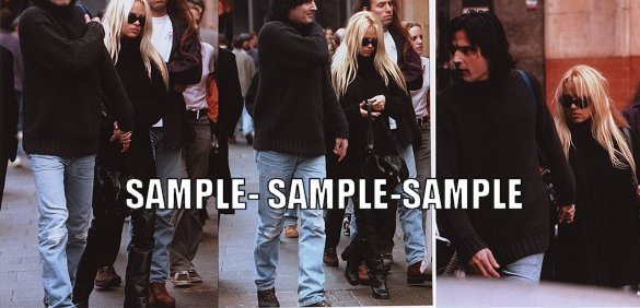Pamela Anderson & Tommy Lee 1995 London