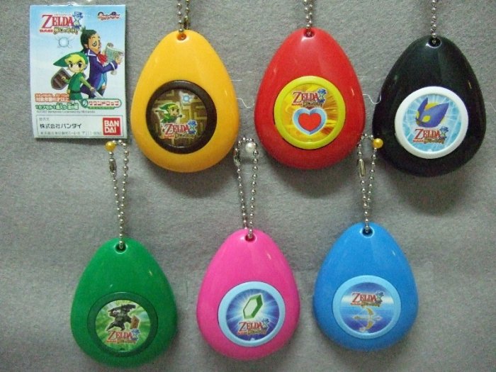 Legend of Zelda Sound drop Soundrop Gashapon Full Set