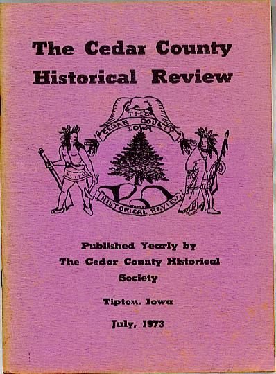 IOWA Cedar County Historical Review 1973 limited edition Telephone Signal Codes