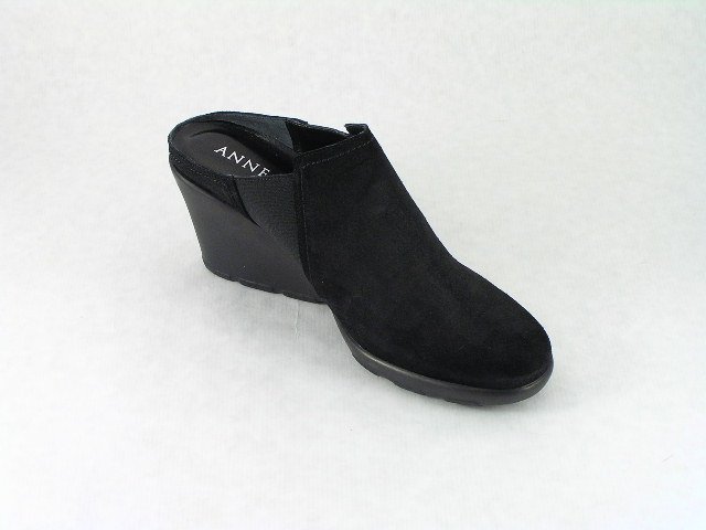 Anne Klein Cone Platform Black Shoes