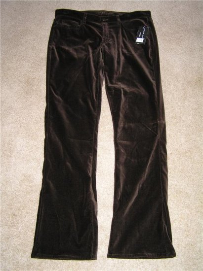 Ralph Lauren Brown Velvet Pants