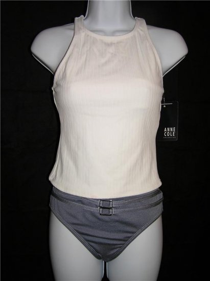 Anne Cole Collection Blue/WhiteTankini