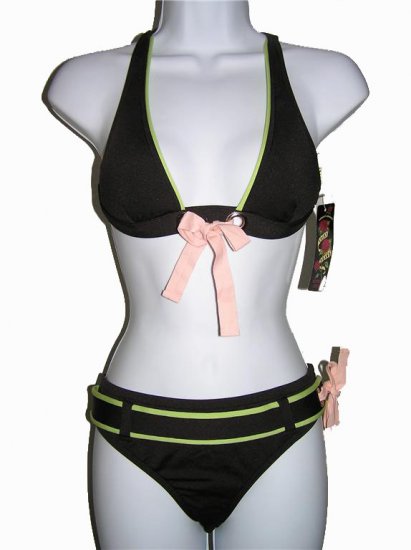 Lucky Brand Hipster Brown Swimsuit (Size S )
