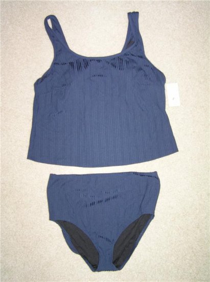 Nautica Tummy Control Tankini Swimsuit (Size 22)