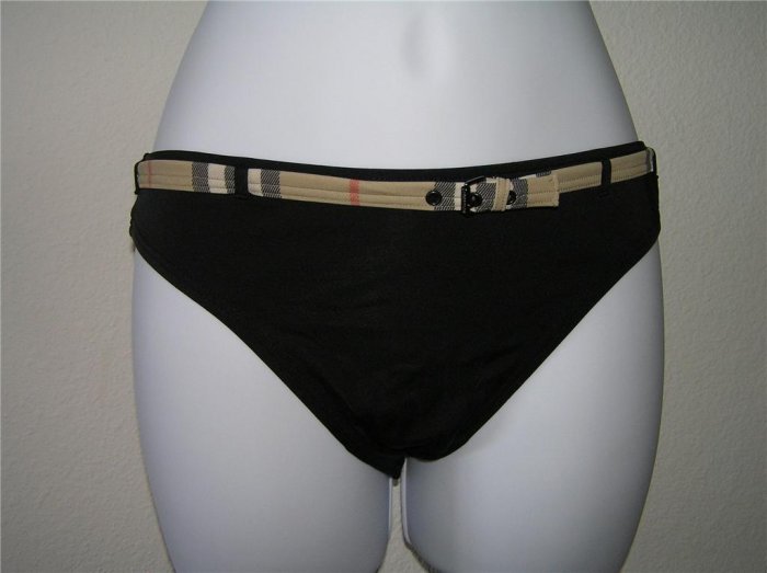Burberry Black Bikini Bottom (Size XS )