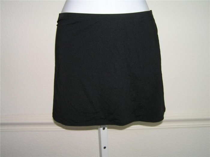 Calvin Klein Pull-on Black Beach Skirt