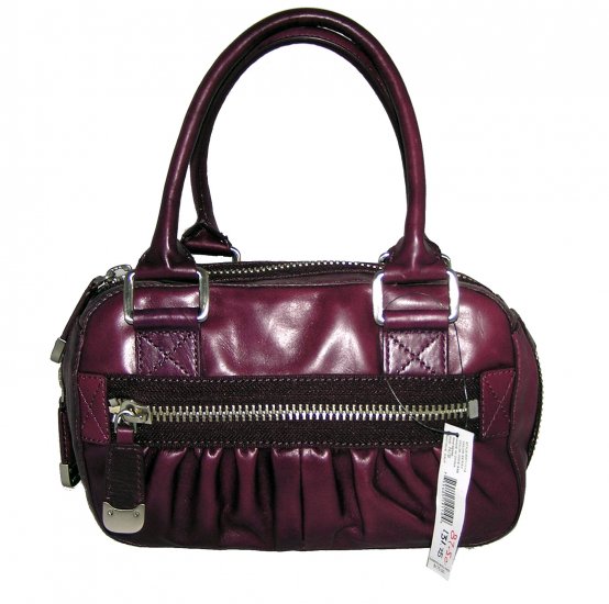 DKNY Donna Karan Antique Satchel Berry Handbag Bag