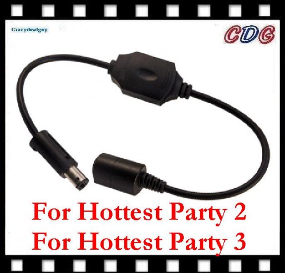 Dance Pad Adapter Converter for DDR Wii Hottest Party 3 and Hottest Party 2