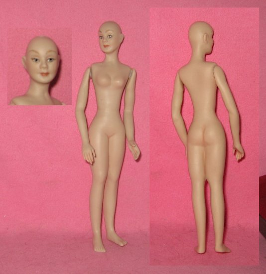 porcelain miniature doll house doll lady angel