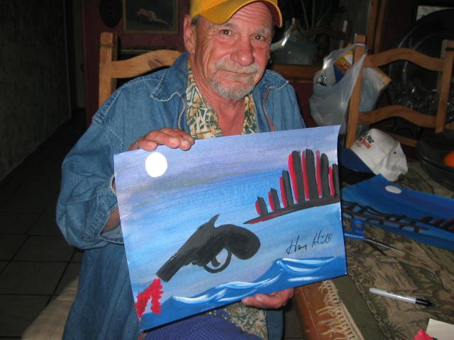 ORIGINAL ARTWORK BY HENRY HILL COA GOODFELLA