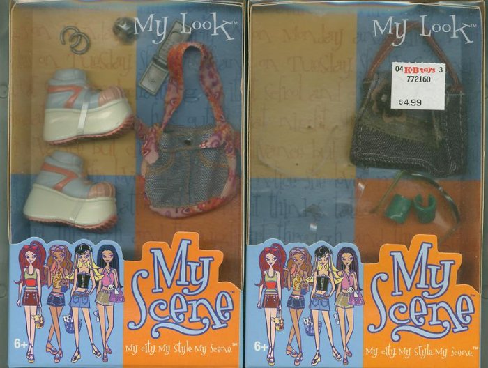 2 sets of My Scene My Look Accessories