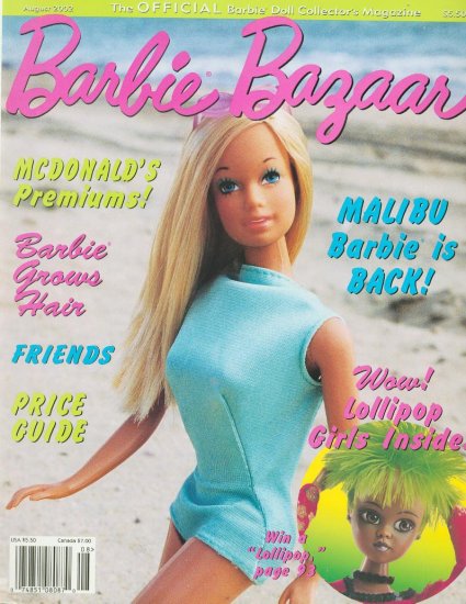 Barbie Bazaar Magazine August 2002